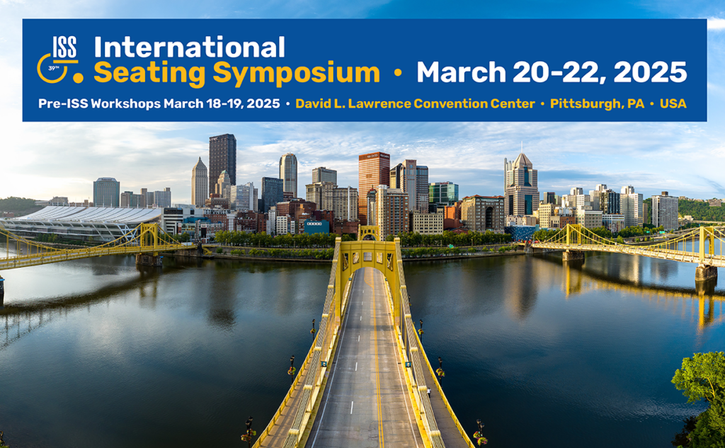 39th International Seating Symposium with date March 20-22, 2025, Pre-ISS Workshops March 18-19, 2025.